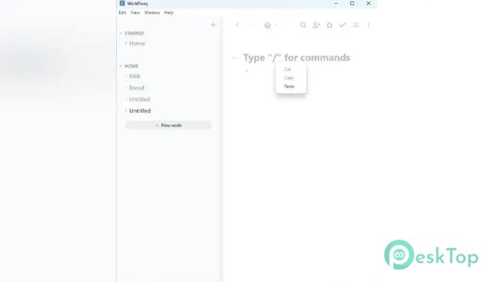 Descargar Workflowy 4.3.2509021557 Completo Activado Gratis