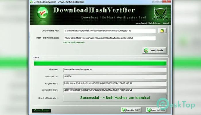 Download Hash Verifier  Free Full Activated