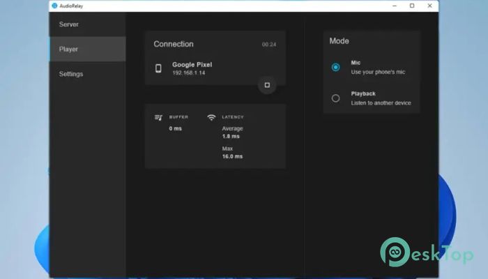 AudioRelay 0.27.5 完全アクティベート版を無料でダウンロード