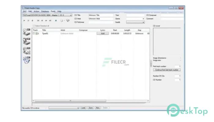 Exact Audio Copy 1.8 Tam Sürüm Aktif Edilmiş Ücretsiz İndir