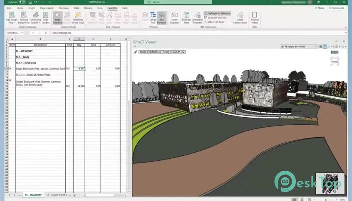 تحميل برنامج CellBIM – Bringing 2D & 3D to MS Excel 2.0.0.34 برابط مباشر