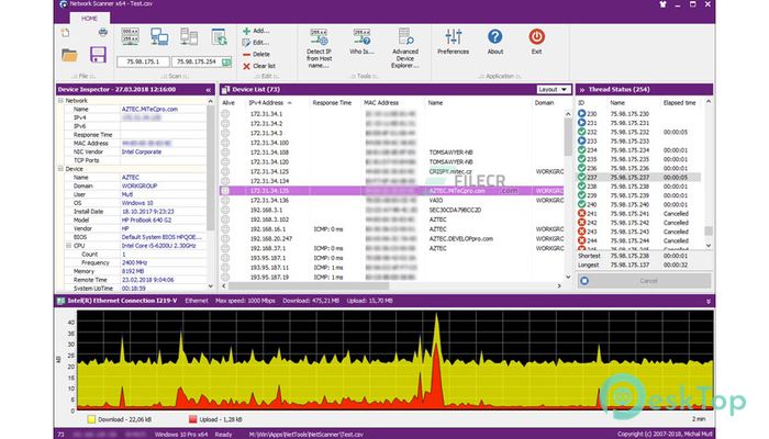 MiTeC Network Scanner 5.6.1 Tam Sürüm Aktif Edilmiş Ücretsiz İndir