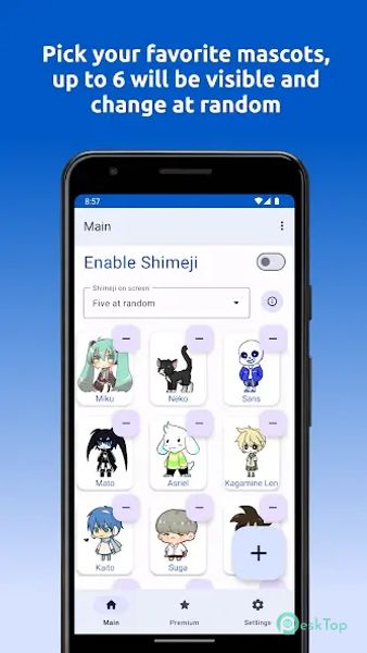 Shimeji 12.3 APK MOD تحميل مجاني كامل