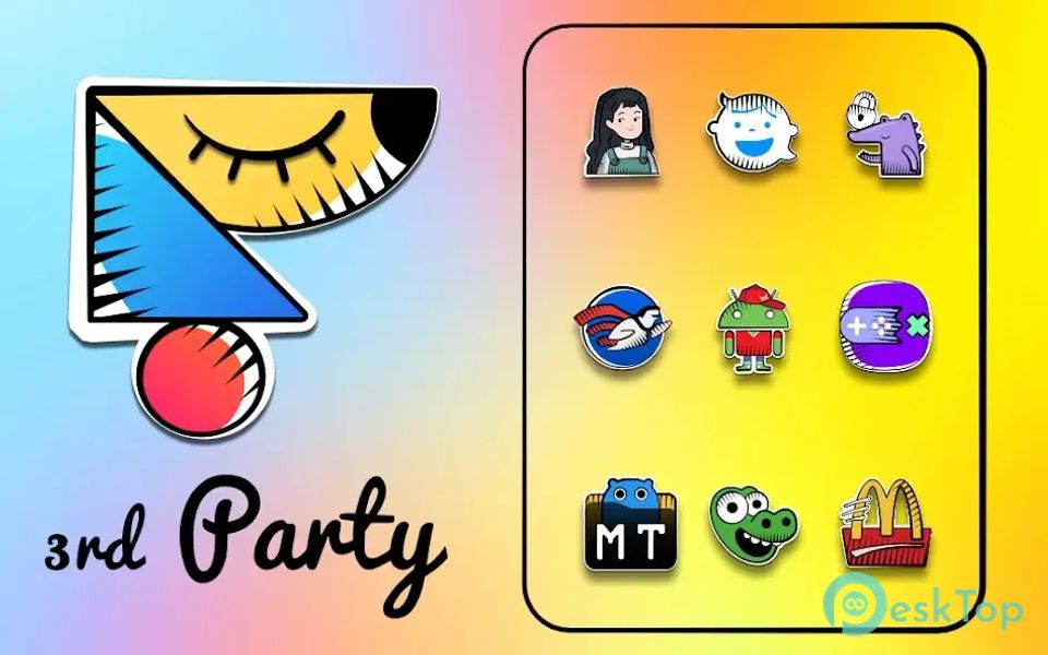 Flatine icon pack 1.0.9 APK MOD تحميل مجاني كامل