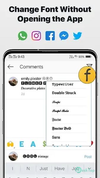 Font Changer - Cool Fonts Keyb
