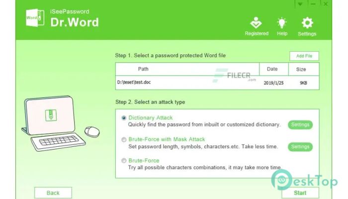 تحميل برنامج iSeePassword Dr.Word 5.8.5 برابط مباشر