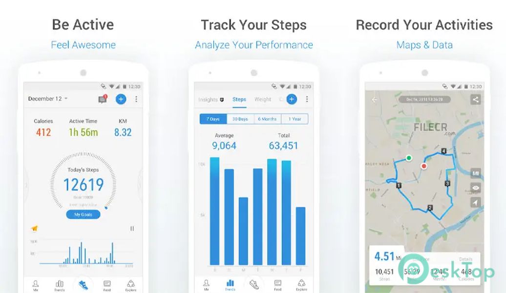 Pacer Pedometer & Step Tracker p11.11.1 b2025012400 APK MOD Полная бесплатная загрузка