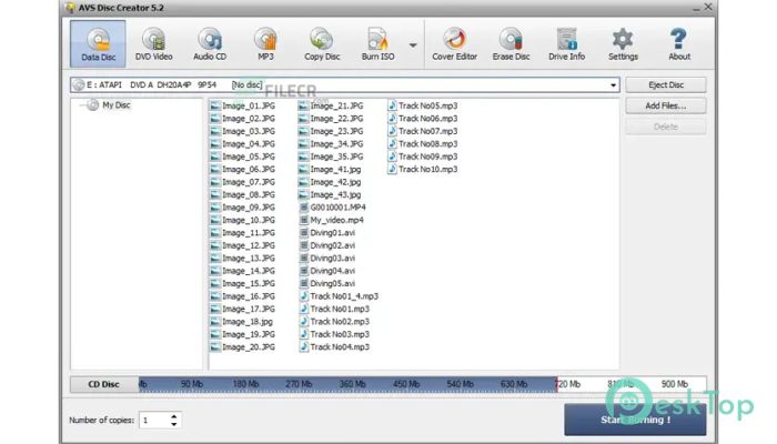 AVS Disc Creator 6.3.3.567 Tam Sürüm Aktif Edilmiş Ücretsiz İndir