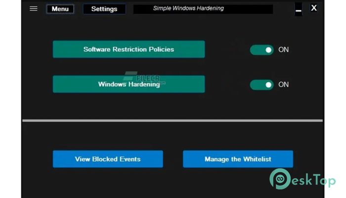 Скачать Simple Windows Hardening 2.0.0.1 полная версия активирована бесплатно