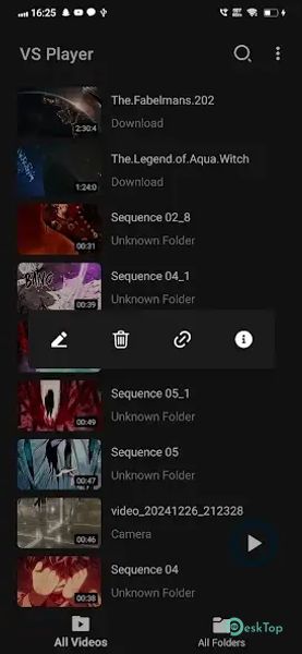 VS Player: Video Player 1.9 APK MOD تحميل مجاني كامل