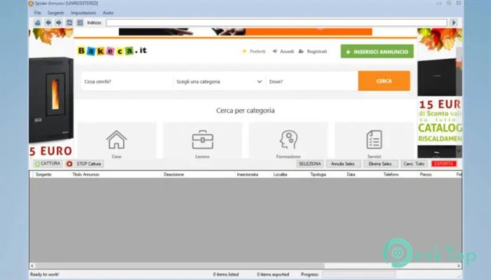 下载 Estrattoredati Spider Annunci 8.4.0 免费完整激活版