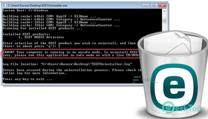  تحميل برنامج ESET Uninstaller 9.0.3.0 برابط مباشر