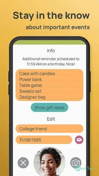 Upcoming Birthday Countdown 2.63 APK MOD Tam Ücretsiz İndir