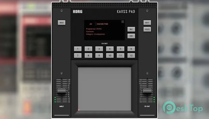 Descargar KORG KAOSS PAD 1.0.2 Completo Activado Gratis