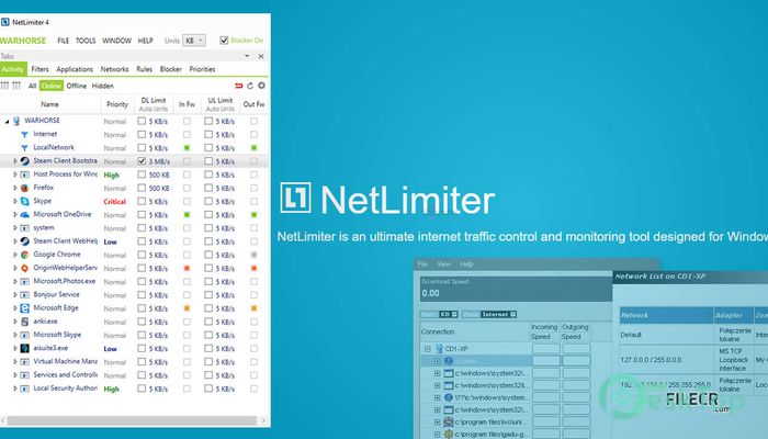  تحميل برنامج NetLimiter Pro 5.2.1 برابط مباشر