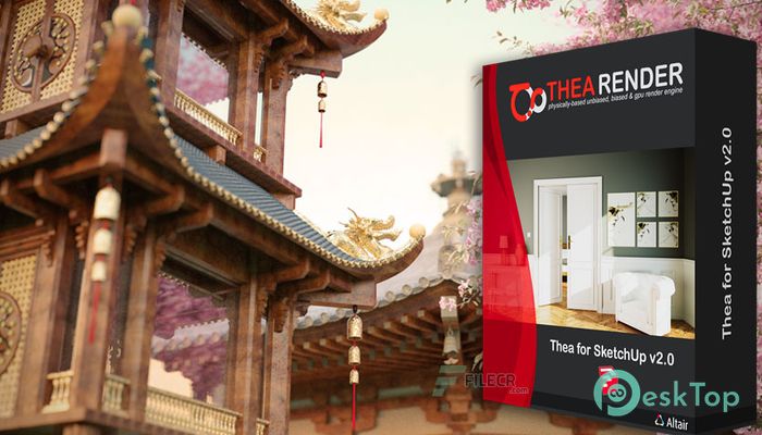 Thea For SketchUp v3.5.1201 Tam Sürüm Aktif Edilmiş Ücretsiz İndir