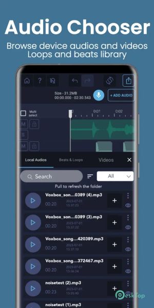 Pro Audio Editor - Music Mixer 7.3.5 APK MOD 完整免费下载