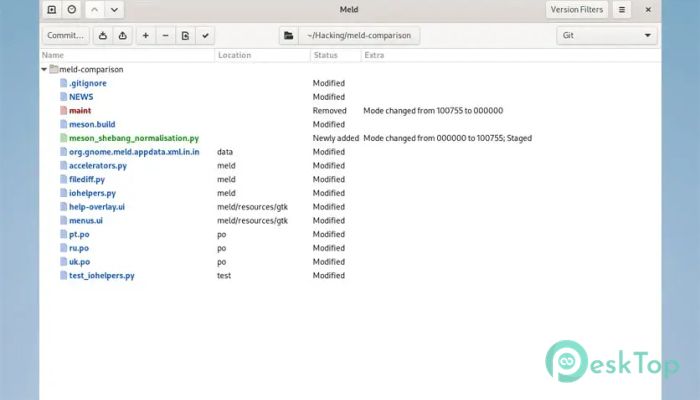 Скачать Meld  3.22.2 полная версия активирована бесплатно