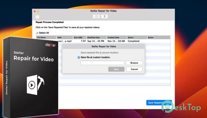 Descargar Stellar Video Repair 1.0 Gratis para Mac