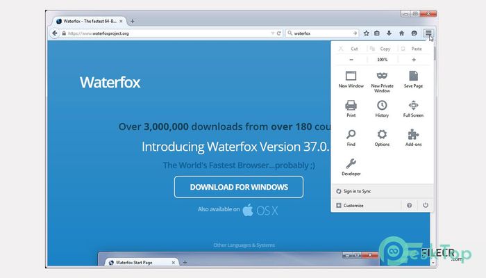 Download Waterfox Classic 2022.11 Free Full Activated