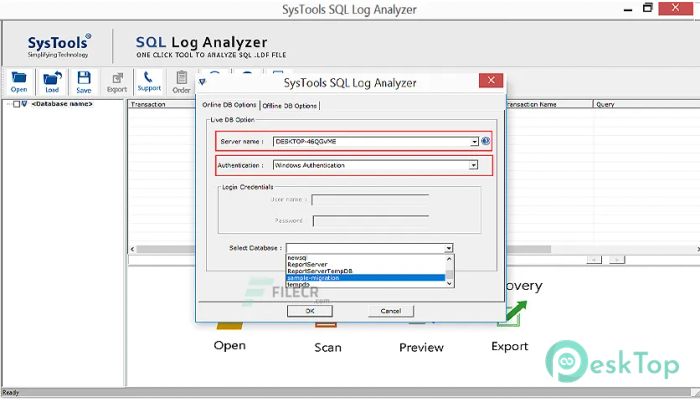  تحميل برنامج SysTools SQL Log Analyzer 8.1 برابط مباشر