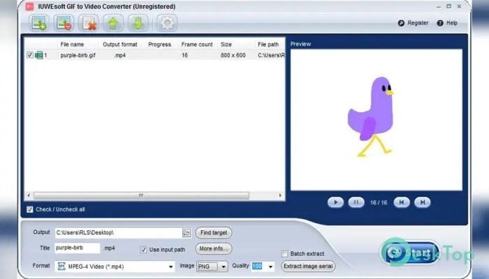 Download IUWEsoft GIF to Video Converter 1.0 Free Full Activated