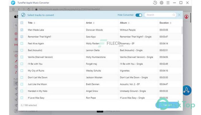 TunePat Apple Music Converter 1.4.0 完全アクティベート版を無料でダウンロード