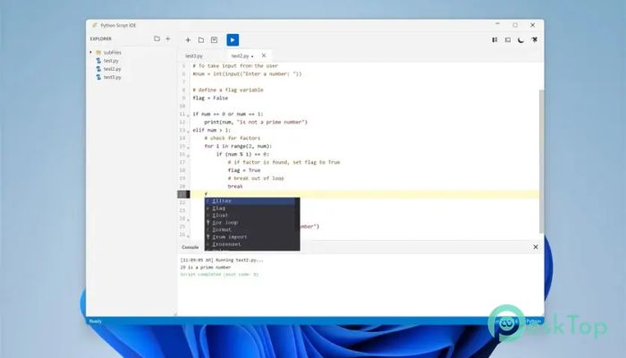 EvlarSoft Python Script IDE 1.0.0 Tam Sürüm Aktif Edilmiş Ücretsiz İndir