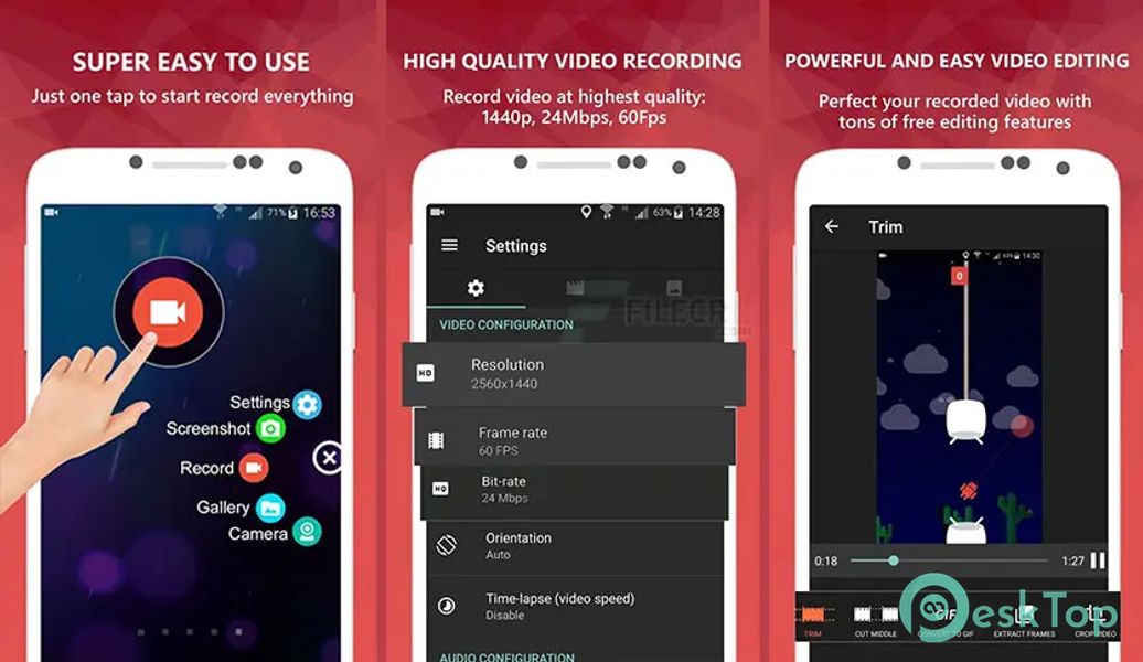 Screen Recorder - AZ Recorder 6.6.0 APK MOD Unlocked (Full) Free Download