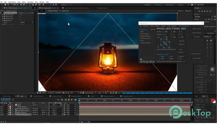 Download Aescripts Projection 3D  4.2.04 for After Effects Free Full Activated