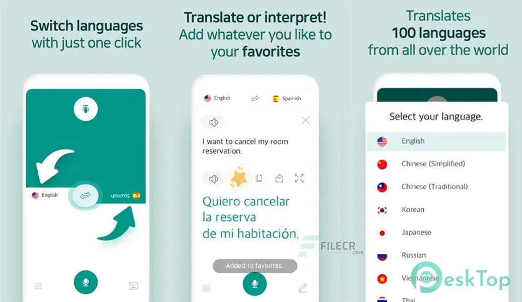 Talking Translator - Languages 2.8.6 APK MOD Tam Ücretsiz İndir