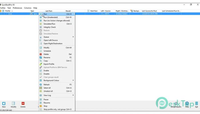 Télécharger 2BrightSparks SyncBack Pro 11.3.56 Gratuitement Activé Complètement