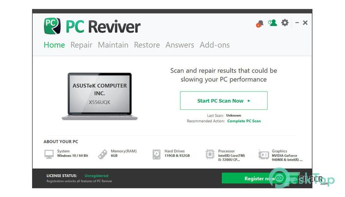 تحميل برنامج ReviverSoft PC Reviver 3.18.0.20 برابط مباشر