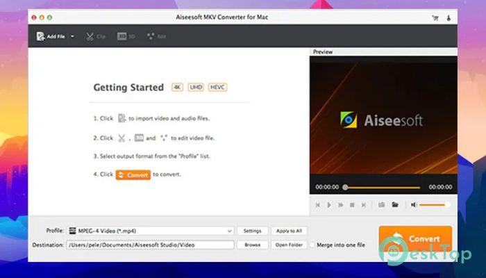  تحميل برنامج Aiseesoft MKV Converter 9.2.22 برابط مباشر للماك