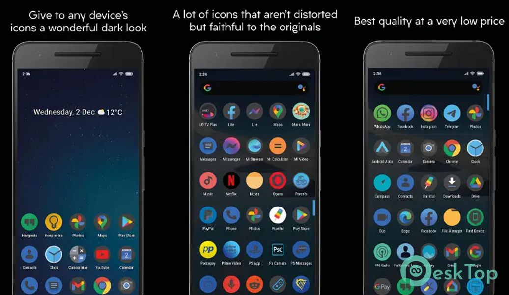 Darkful – Icon Pack v5.0 APK MOD 完整免费下载