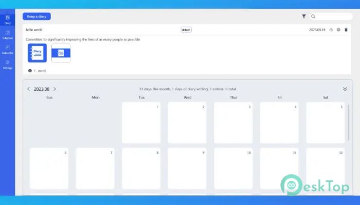 Download WHNC All-in-one My Diary 1.0 Free Full Activated