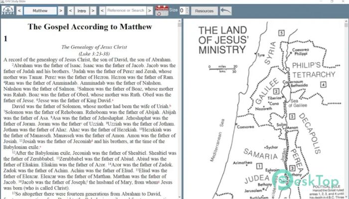 Télécharger Evangelical Heritage Version Study Bible 1.7.4.0 Gratuitement Activé Complètement