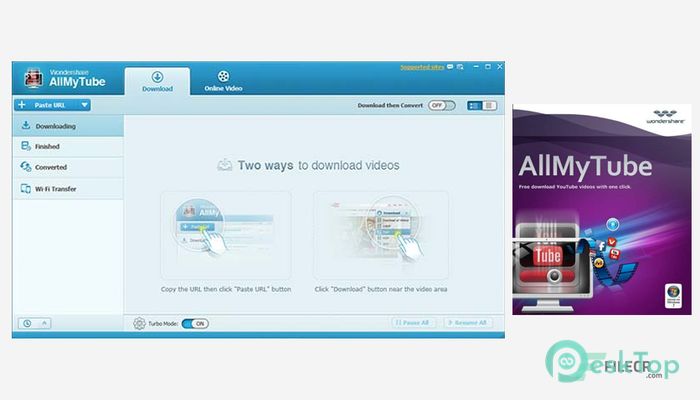 Wondershare AllMyTube 7.4.9.2 完全アクティベート版を無料でダウンロード