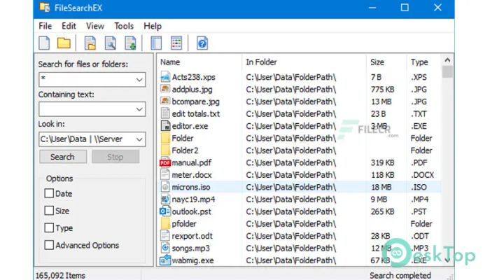 Télécharger FileSearchEX 1.1.0.9 Gratuitement Activé Complètement