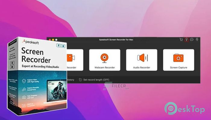 Скачать Apeaksoft Screen Recorder 2.1.36 бесплатно для Mac