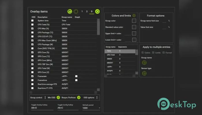 CapFrameX 1.7.2 Tam Sürüm Aktif Edilmiş Ücretsiz İndir