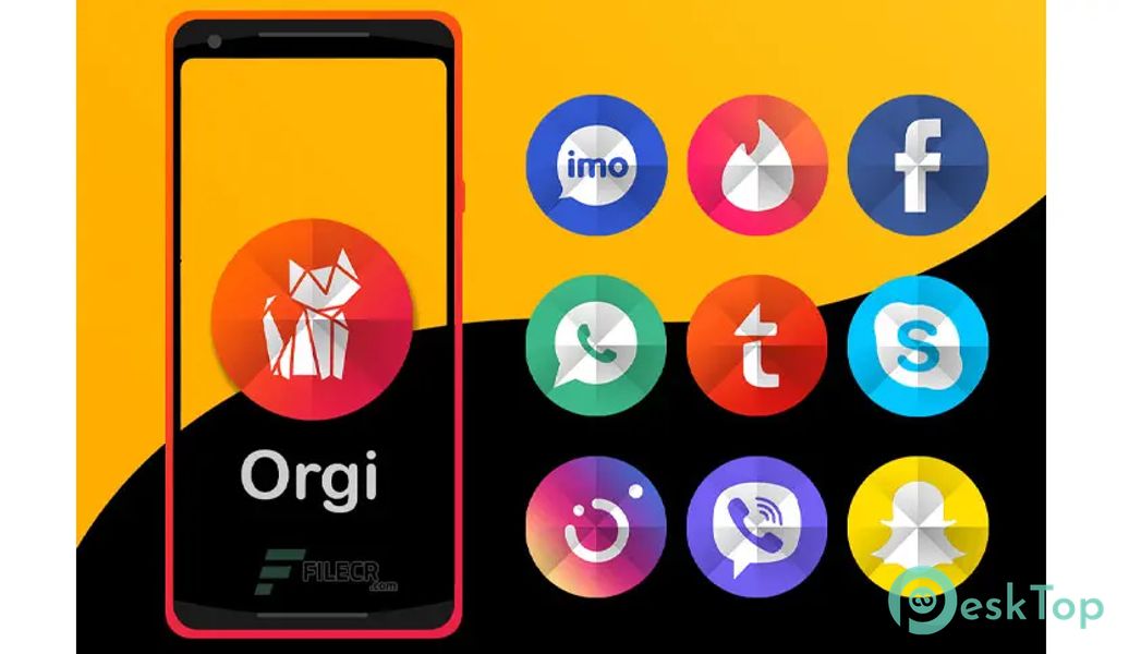 Orgi – Icon Pack v5.5 APK MOD Unlocked (Full) Free Download