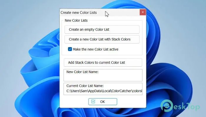 ColorCatcher 3.2 Tam Sürüm Aktif Edilmiş Ücretsiz İndir