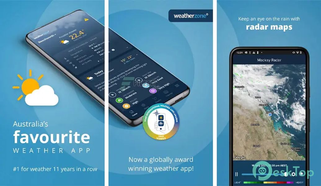 Weatherzone - Weather Forecasts 7.3.1 APK MOD Полная бесплатная загрузка