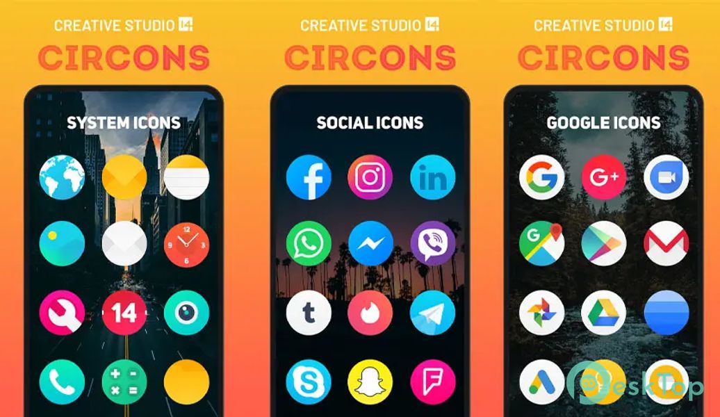 Circons - Circle Icon Pack 7.2.7 APK MOD 完整免费下载