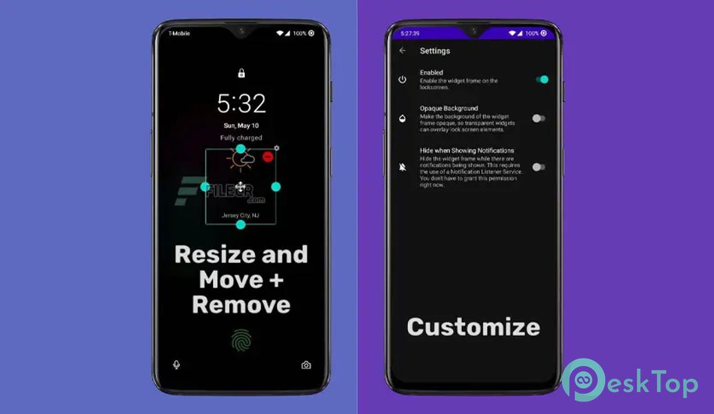 Lockscreen Widgets and Drawer 2.22.7 APK MOD フル無料ダウンロード