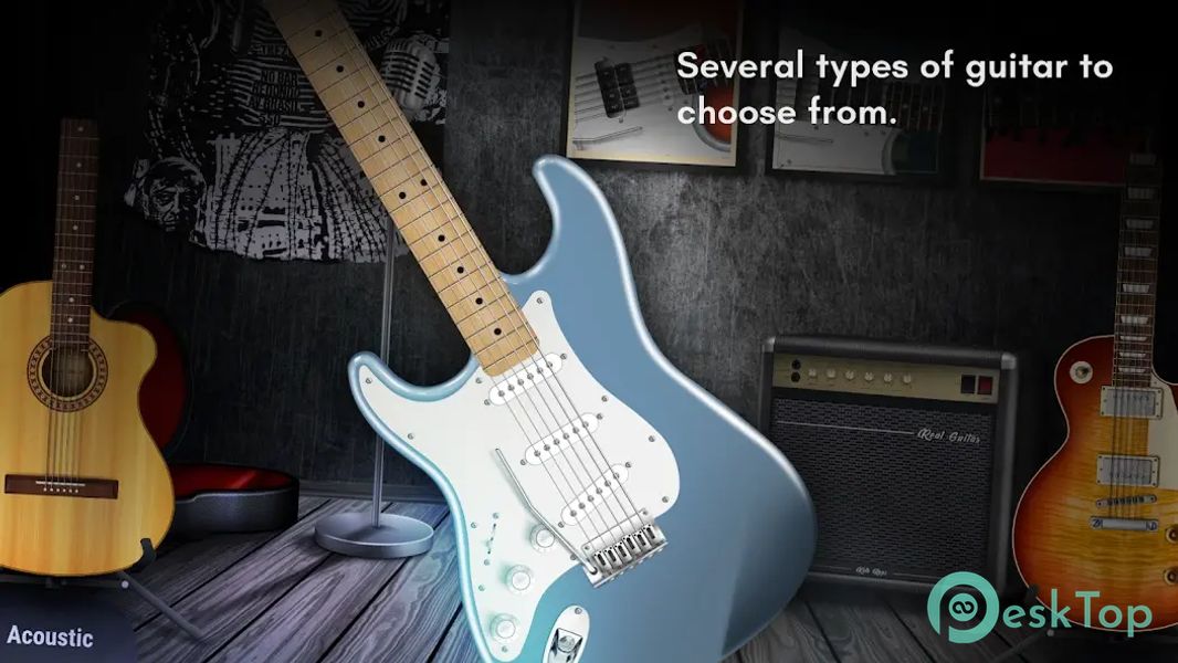 Real Guitar: lessons & chords 8.35.2 APK MOD Полная бесплатная загрузка