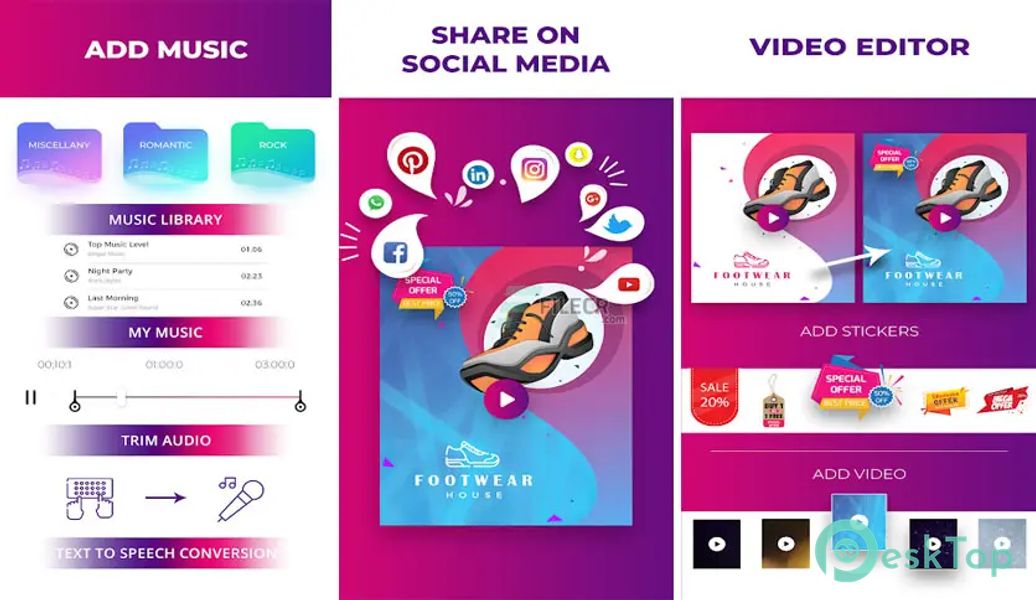 Video Flyer Maker, Templates 40.0 APK MOD Unlocked (Full) Free Download