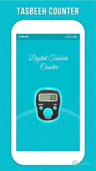 Digital Tasbeeh Counter 1.3 APK MOD تحميل مجاني كامل