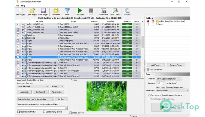 Download MindGems Fast Duplicate File Finder  6.2.0.1 Free Full Activated